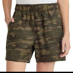 Sanctuary Social Standard Boardwalk Short Green Mother Nature Camo High Rise